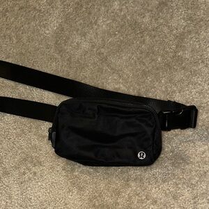 lululemon Black Belt Bag
